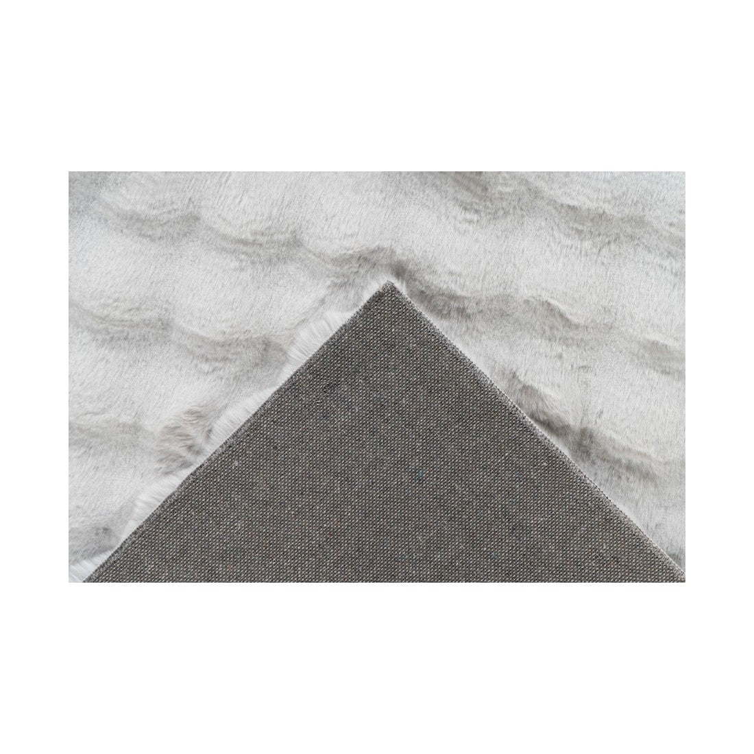 Tappeto 150x80cm, design H008Y colore argento - Comfort ed eleganza per il tuo interno