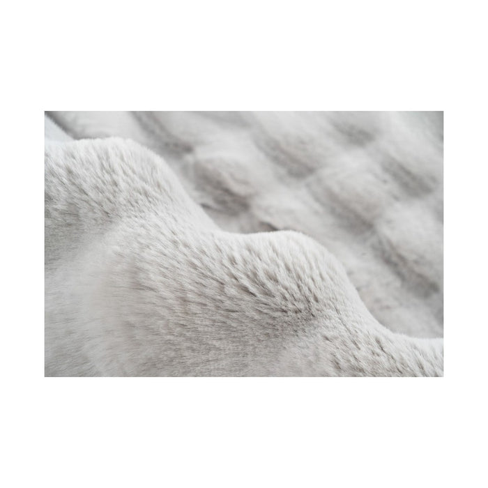 Tappeto 170x120cm, design H008Y colore argento - Comfort ed eleganza per il tuo interno