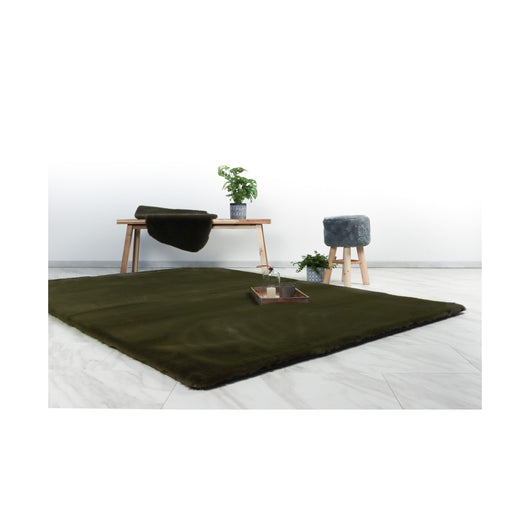 Tappeto 230x160cm, design H008N colore verde basilico - Comfort ed eleganza per il tuo interno