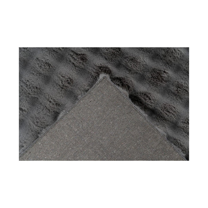 Tappeto 230x160cm, design H008Y colore grafite - Comfort ed eleganza per il tuo interno