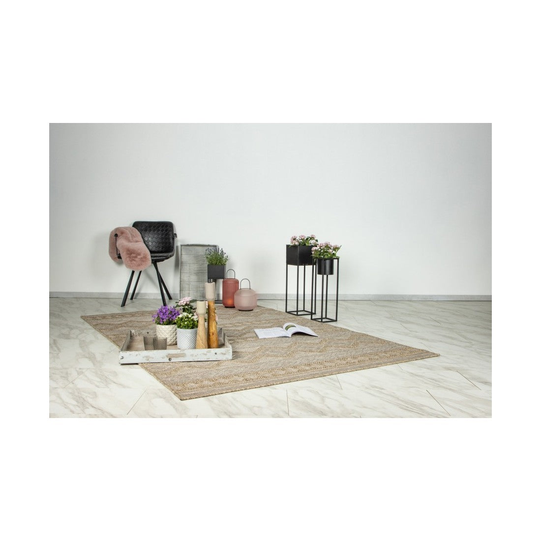 Tappeto 290x200cm, design C203A colore naturale - Comfort ed eleganza per il tuo interno