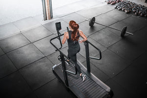 Tapis roulant fitness curvo - Half Human - Modello CURVE - Casa/Appartamento - Non motorizzato e autoalimentato