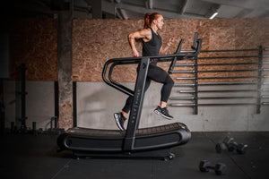 Tapis roulant fitness curvo - Half Human - Modello CURVE - Casa/Appartamento - Non motorizzato e autoalimentato