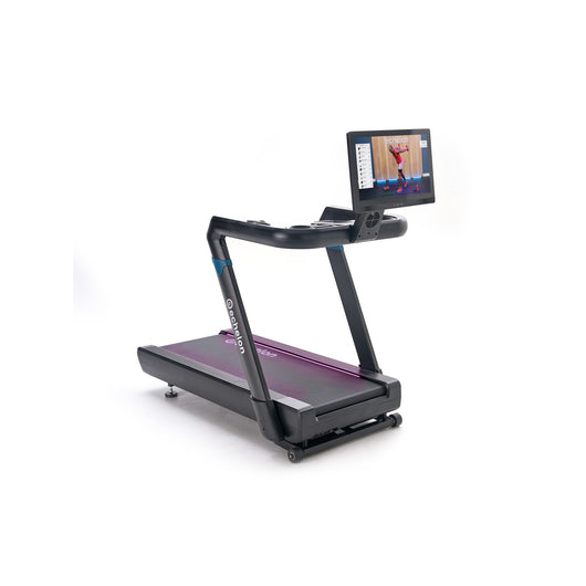 Tapis roulant pieghevole connesso - Modello STRIDE 8S-22 - ECHELON - Casa/Appartamento - Schermo girevole HD da 22 pollici