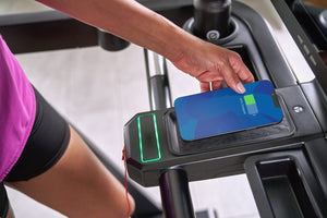 Tapis roulant pieghevole connesso - Modello STRIDE 8S-22 - ECHELON - Casa/Appartamento - Schermo girevole HD da 22 pollici