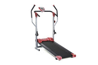 Tapis de marche magnétique avec bras 2 en 1 - O'Fitness - Dim : 155 x 131 x 63 cm - Compteur 5 fonctions