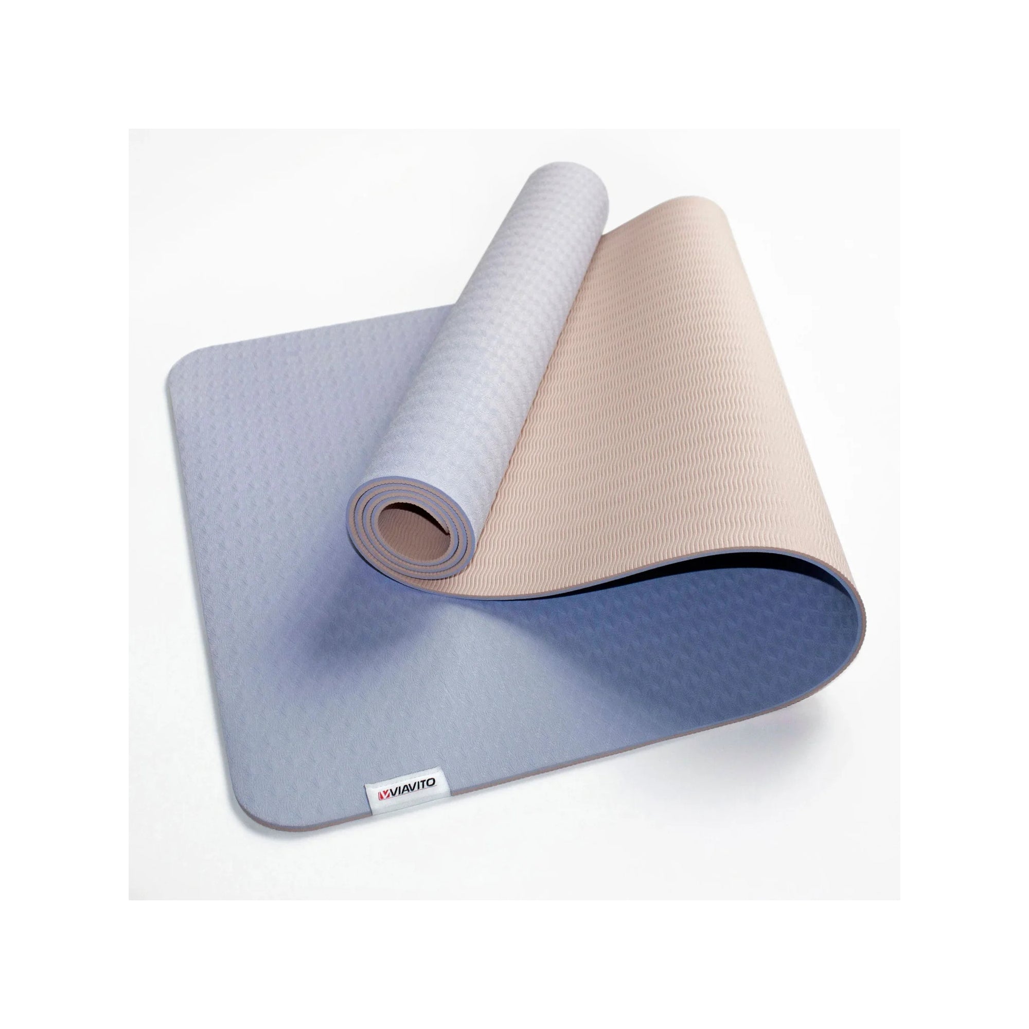 Tapis de yoga Bleu Ayama 6mm - Viavito