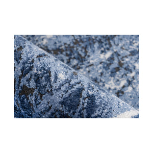 Tappeto 150x80cm, design E409E colore blu - Comfort ed eleganza per il tuo interno