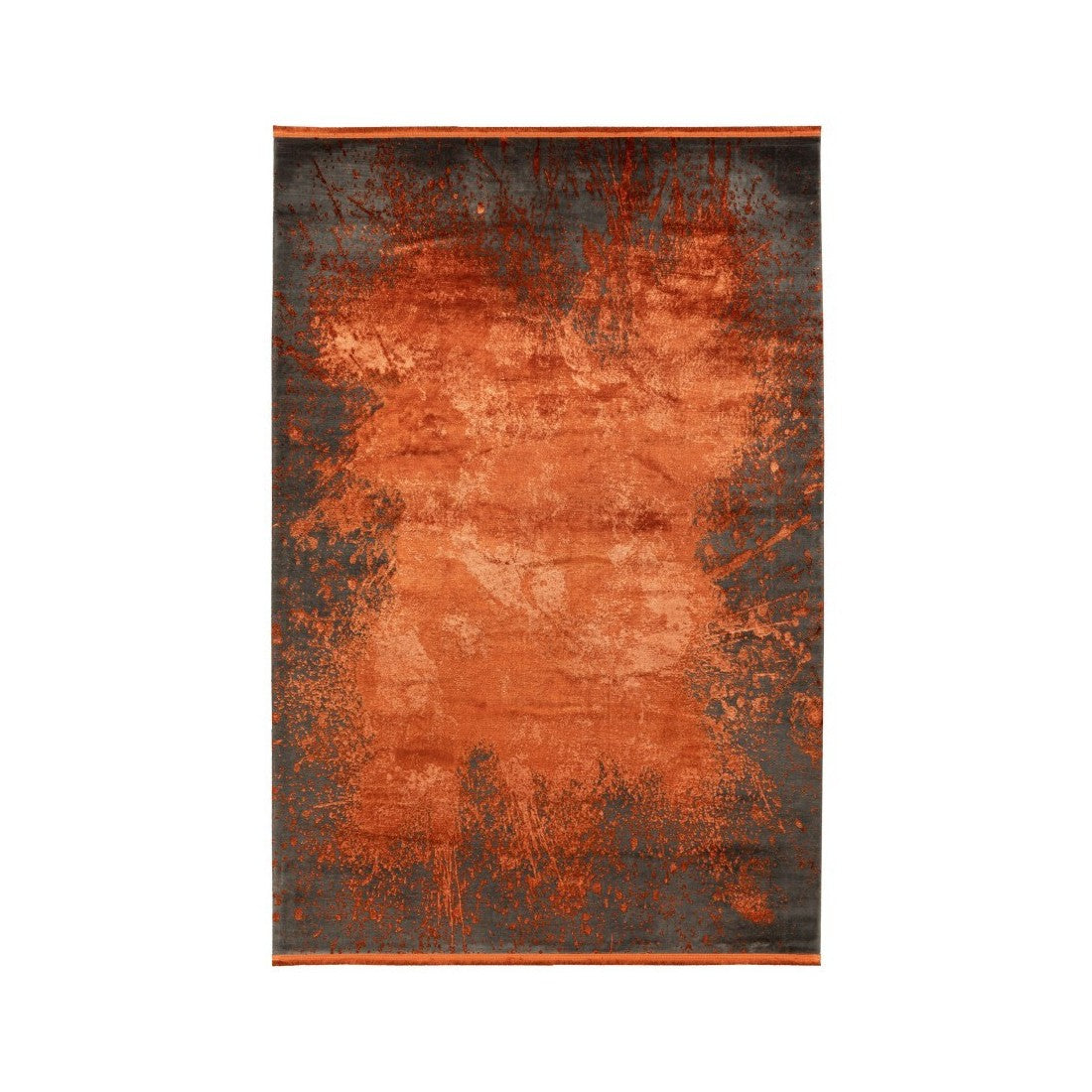 Tappeto 150x80cm, design E509E colore terracotta - Comfort ed eleganza per il tuo interno.