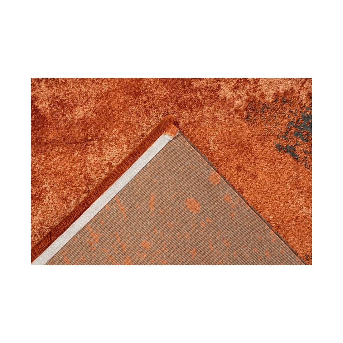 Tappeto 150x80cm, design E509E colore terracotta - Comfort ed eleganza per il tuo interno.