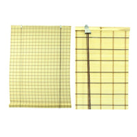 Tapparella midollino riga noce cm 120xh300x12