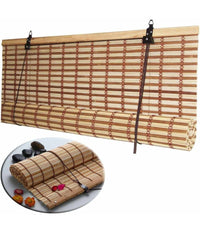 Tapparella Tenda Arella Oscurante Sole Africa In Listelli Di Midollino 150x260 Cm         