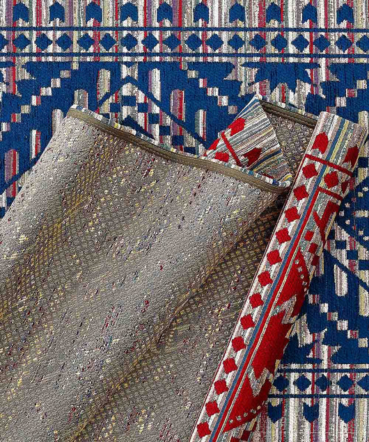 Tappeto Arredo KENYA ARANCIONE salotto soggiorno camera, disegno kilim etnico africano, multiuso lavabile antiscivolo cm.175x240