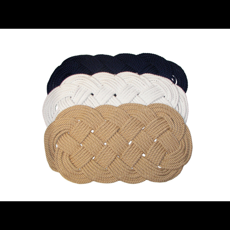 TAPPETO CORDA BIANCO MM.470X250