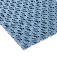 Tappetino antiscivolo doccia blu 40x73 cm in plastica Spring