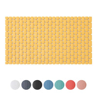 Tappetino antiscivolo doccia giallo 40x73 cm in plastica Spring