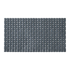 Tappetino antiscivolo doccia grigio 40x73 cm in plastica Spring