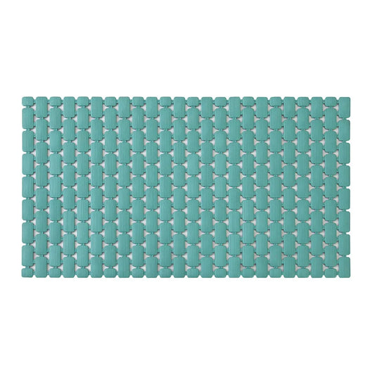 Tappetino antiscivolo doccia verde 40x73 cm in plastica Spring