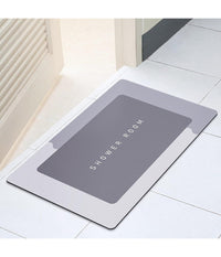 Tappetino Da Bagno Antiscivolo Assorbente Diatomite Casa Cucina Camera 40x60 Cm         