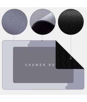 Tappetino Da Bagno Antiscivolo Assorbente Diatomite Casa Cucina Camera 40x60 Cm         