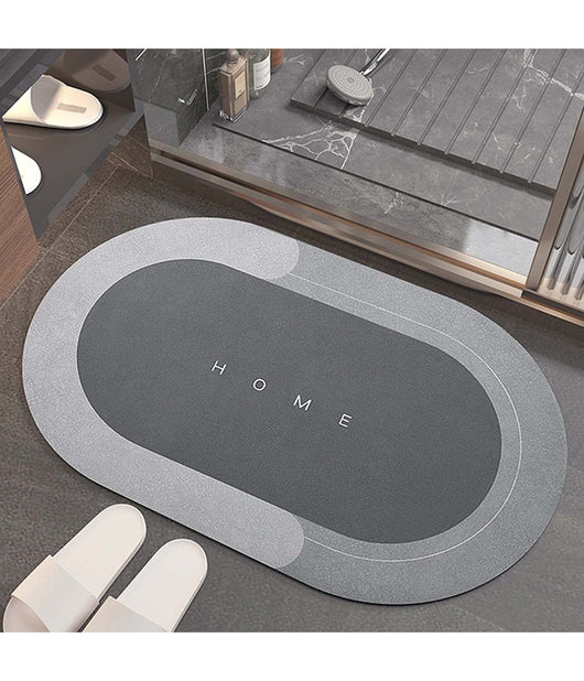 Tappetino Da Bagno Assorbente In Diatomite Farina Fossile Ad Asciugatura Rapida         