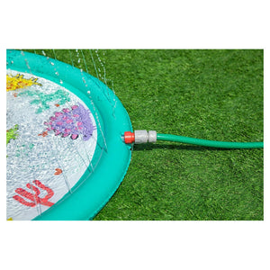 Trade Shop - Tappetino Gonfiabile Dinosauri Spruzzi Desert Dino Da 48"/122cm +2 Anni Giardino 52698 -