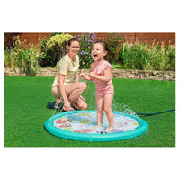 Trade Shop - Tappetino Gonfiabile Dinosauri Spruzzi Desert Dino Da 48"/122cm +2 Anni Giardino 52698 -