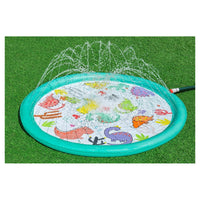 Trade Shop - Tappetino Gonfiabile Dinosauri Spruzzi Desert Dino Da 48"/122cm +2 Anni Giardino 52698 -