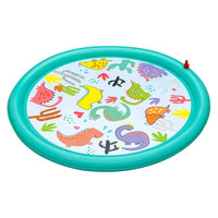 Trade Shop - Tappetino Gonfiabile Dinosauri Spruzzi Desert Dino Da 48"/122cm +2 Anni Giardino 52698 -