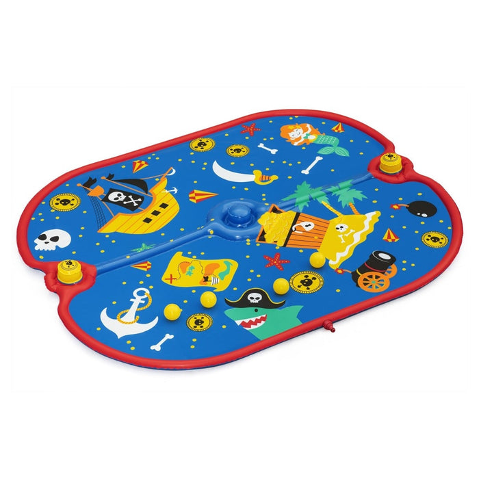 Trade Shop - Tappetino Gonfiabile Pirata Spruzzi Pirate Paraside 170x140cm +2 Anni Giardino 52725 -