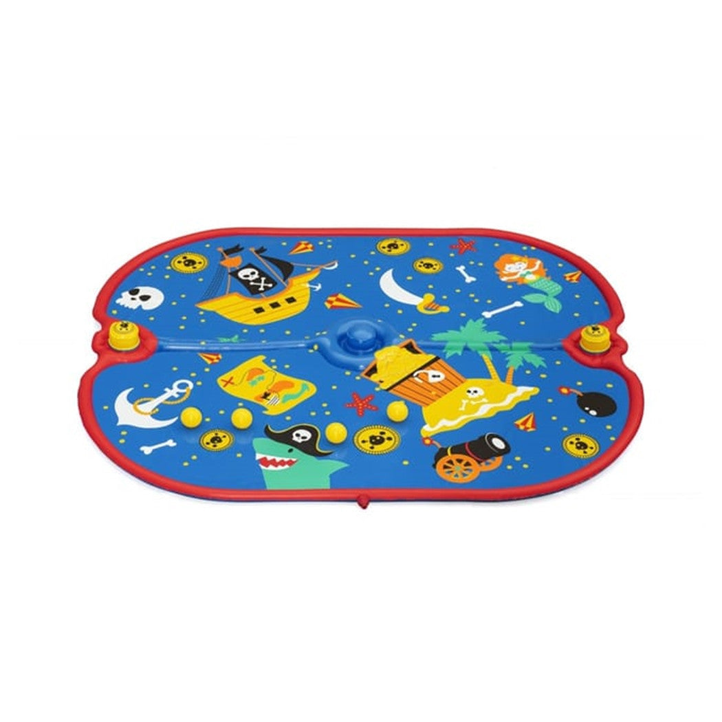 Trade Shop - Tappetino Gonfiabile Pirata Spruzzi Pirate Paraside 170x140cm +2 Anni Giardino 52725 -