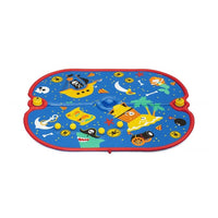 Trade Shop - Tappetino Gonfiabile Pirata Spruzzi Pirate Paraside 170x140cm +2 Anni Giardino 52725 -