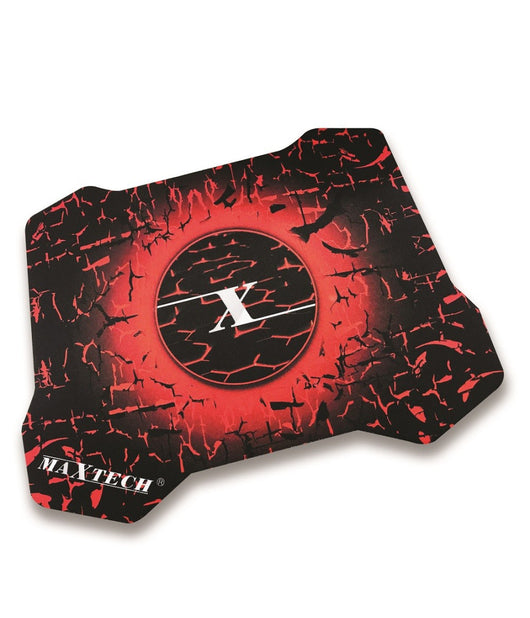 Tappetino Mouse Mousepad Poggiapolso Gaming Doppio Pad Laptop Maxtech G-mpad03         