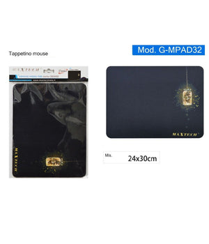 Tappetino Mouse Pad Gaming Tappeto Pc Barattolo Lucciole Antiscivolo G-mpad32         