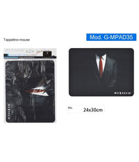 Tappetino Mousepad Tappeto Poggiapolso Gaming Laptop Antiscivolo Smoking G-mpad35         