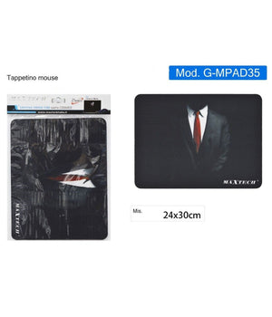 Tappetino Mousepad Tappeto Poggiapolso Gaming Laptop Antiscivolo Smoking G-mpad35         