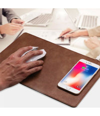 Tappetino Per Mouse 2in1 Con Caricatore Ricarica Wireless 10w Incorporata Q-t138         