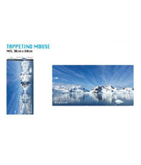 Tappetino Per Mouse Gamepad Ghiacciai Poggiapolso Pc Computer Maxtech G-mpad20         