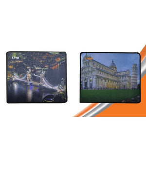 Tappetino Per Mouse Pc Computer Fisso Notebook Varie Fantasie Paesaggi Mp-2127         