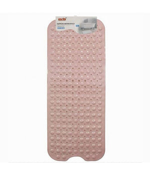 Tappetino Per Vasca Antiscivolo 100 X 40 Cm Tappeto Doccia In Pvc 79739 Rosa         