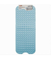 Tappetino Per Vasca Antiscivolo 100 X 40 Cm Tappeto Doccia In Pvc 79742 Azzurro         