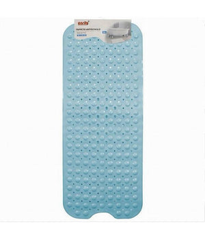 Tappetino Per Vasca Antiscivolo 100 X 40 Cm Tappeto Doccia In Pvc 79742 Azzurro         