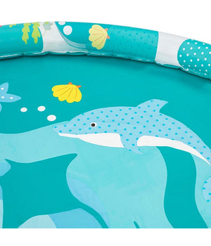 Tappetino Splash Con Getti D'acqua Effetto Fontana Fondale Marino 165 Cm 52487         