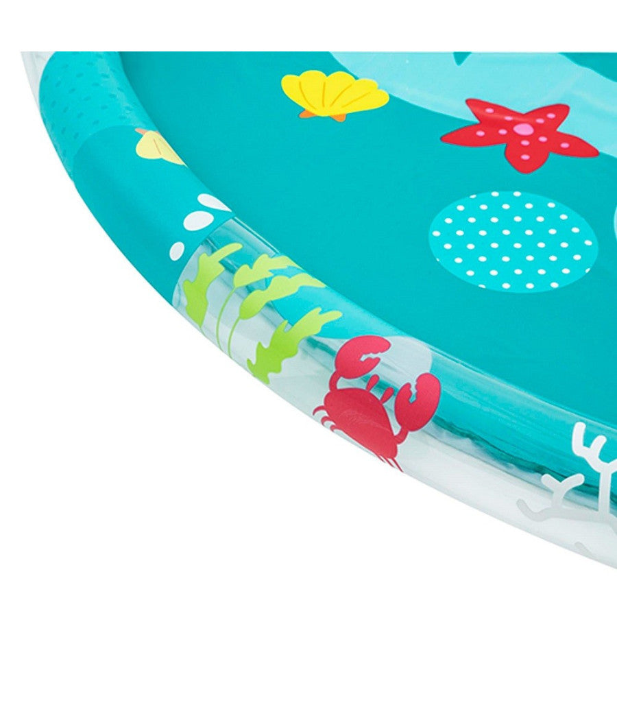 Tappetino Splash Con Getti D'acqua Effetto Fontana Fondale Marino 165 Cm 52487         