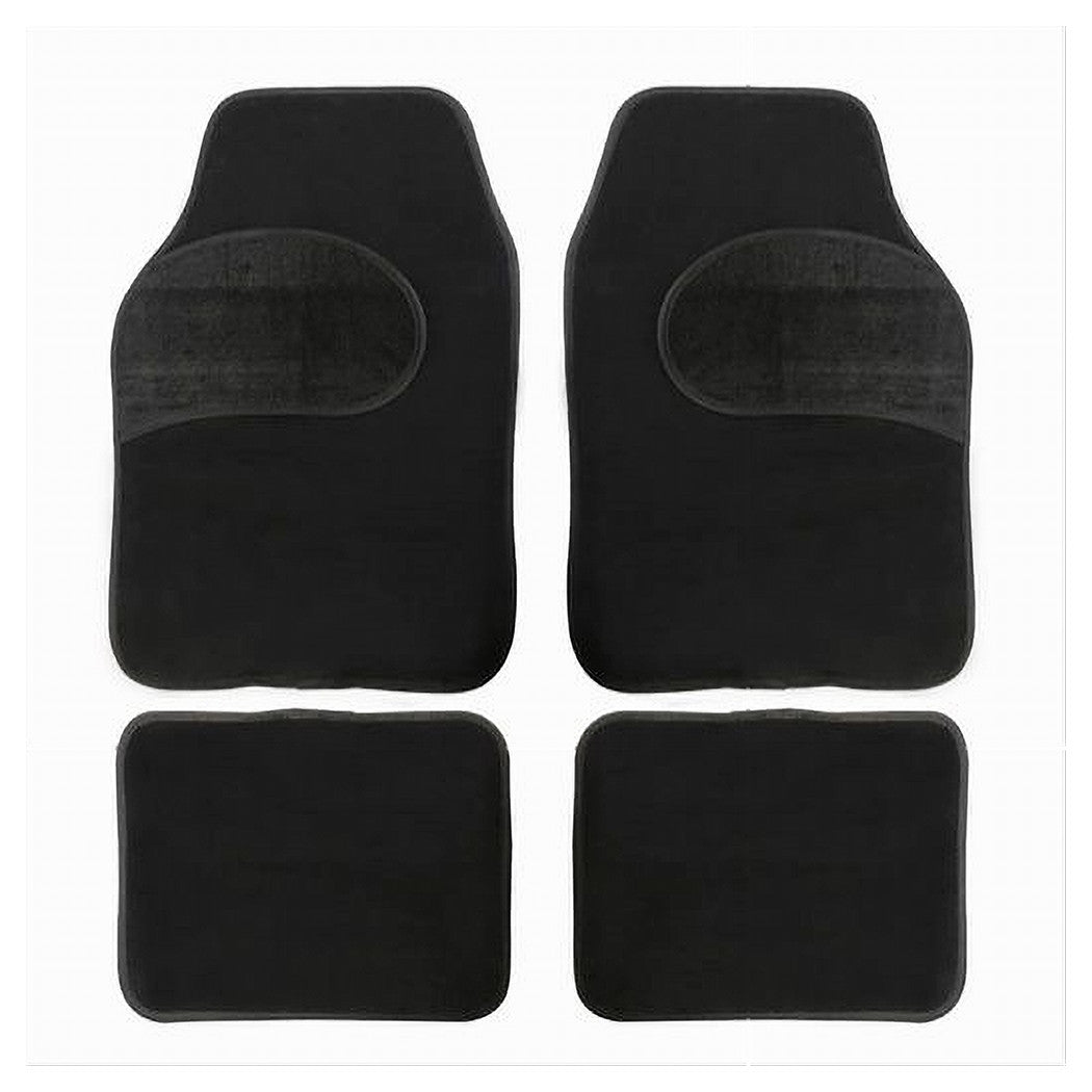Tappetino Universale Da Auto Pvc Doppio Camoscio Tappetini 4 Pz. Maxtech Mats-07         