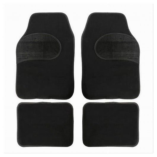 Tappetino Universale Da Auto Pvc Doppio Camoscio Tappetini 4 Pz. Maxtech Mats-07         