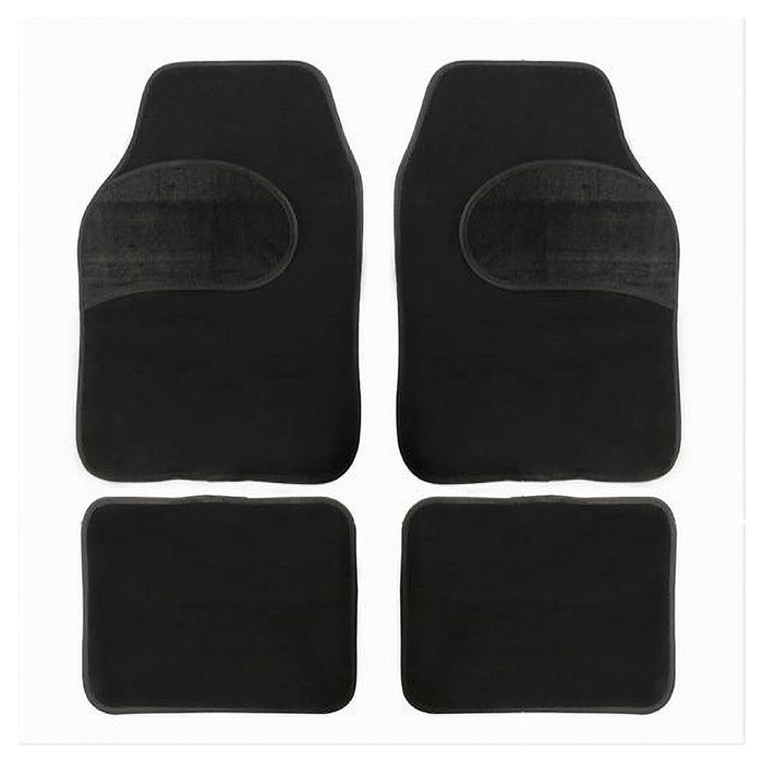 Tappetino Universale Da Auto Pvc Doppio Camoscio Tappetini 4 Pz. Maxtech Mats-07         