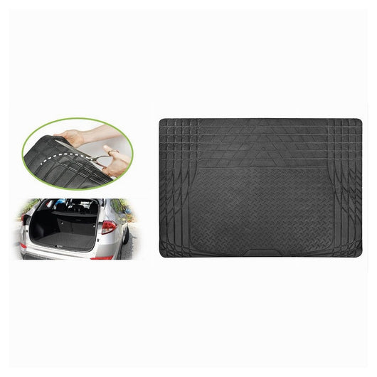 Tappetino Universale Per Baule Cofano Bagagliaio Auto Ritagliabile Pvc Mats-12         