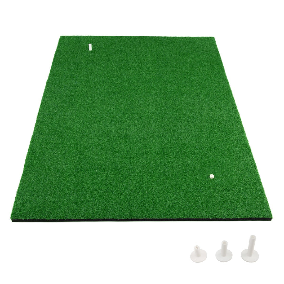 Tappetino da golf standard realistico, Tappetino con manto erboso sintetico 3 tee di golf 2 posizioni per tee-Golf
