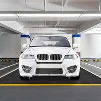 Tappetino per pavimento garage 180 x 150 CM, Tappeto per pavimento riutilizzabile e lavabile Grigio-Accessori per veicoli